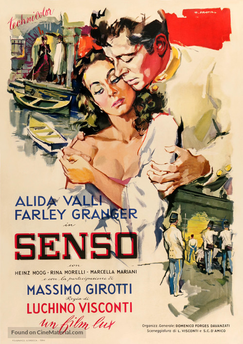 Senso - Italian Movie Poster