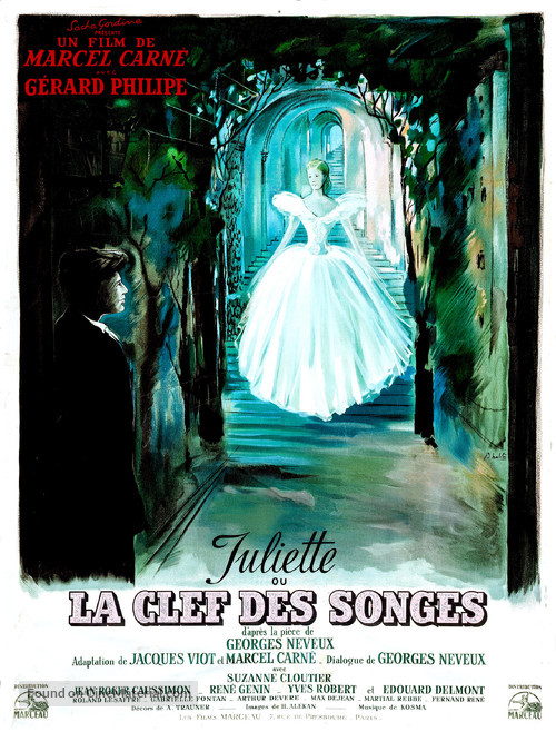 Juliette ou La clef des songes - French Movie Poster