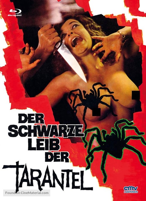 Tarantola dal ventre nero, La - German Blu-Ray movie cover