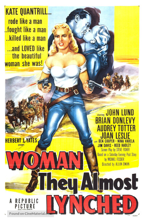 Woman They Almost Lynched - Movie Poster
