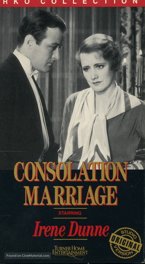 Consolation Marriage - VHS movie cover
