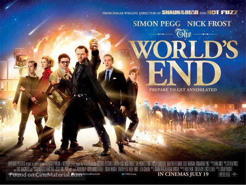The World&#039;s End - British Movie Poster