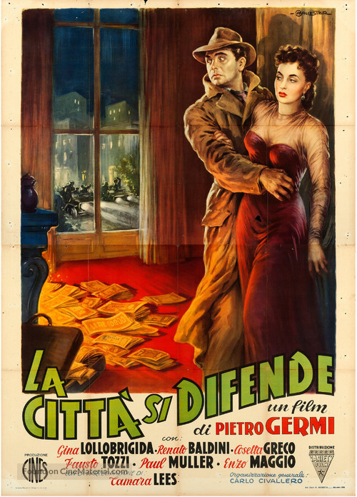 Citt&agrave; si difende, La - Italian Movie Poster