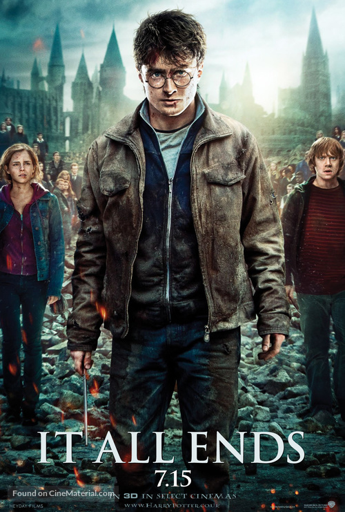 Harry Potter and the Deathly Hallows - Part 2 - British Movie Poster