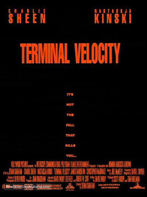 Terminal Velocity - Movie Poster