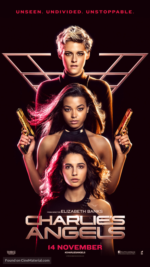 Charlie&#039;s Angels - Malaysian Movie Poster