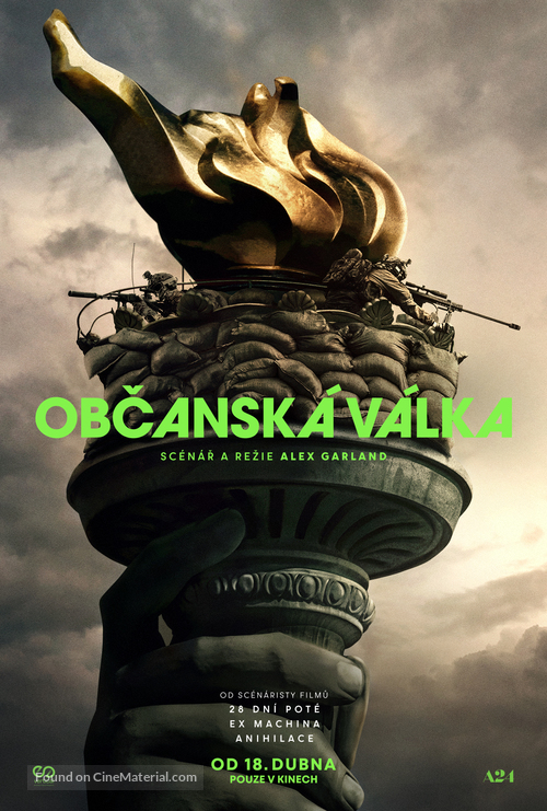 Civil War - Czech Movie Poster