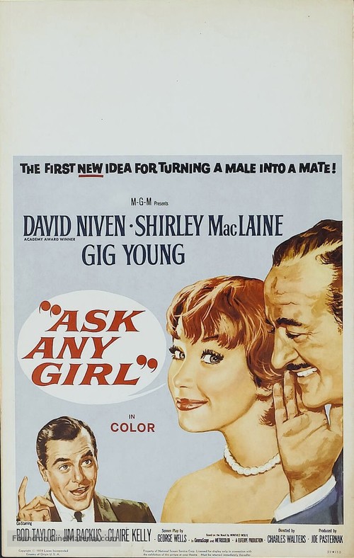 Ask Any Girl - Movie Poster