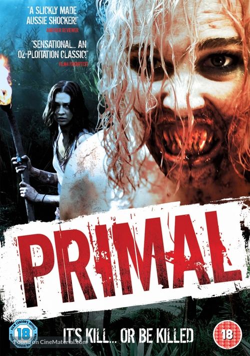 Primal - British DVD movie cover