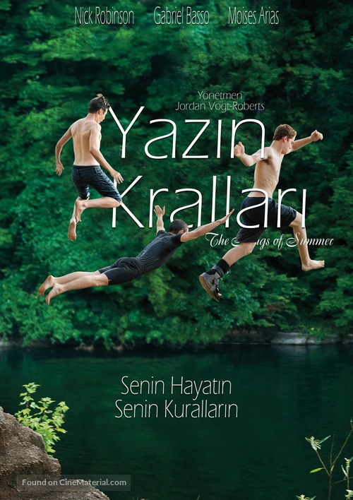 The Kings of Summer - Turkish DVD movie cover
