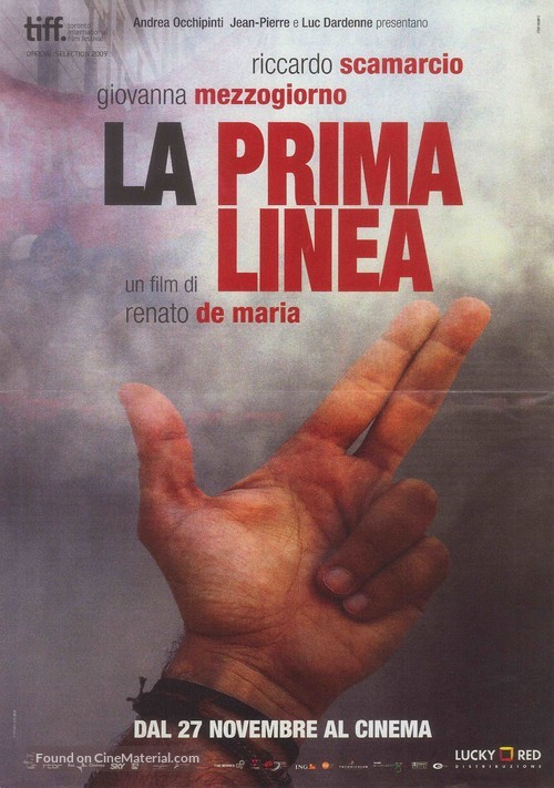 La prima linea - Italian Movie Poster