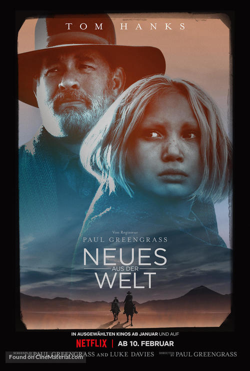 News of the World - German Movie Poster