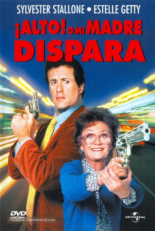 Stop Or My Mom Will Shoot - Spanish DVD movie cover
