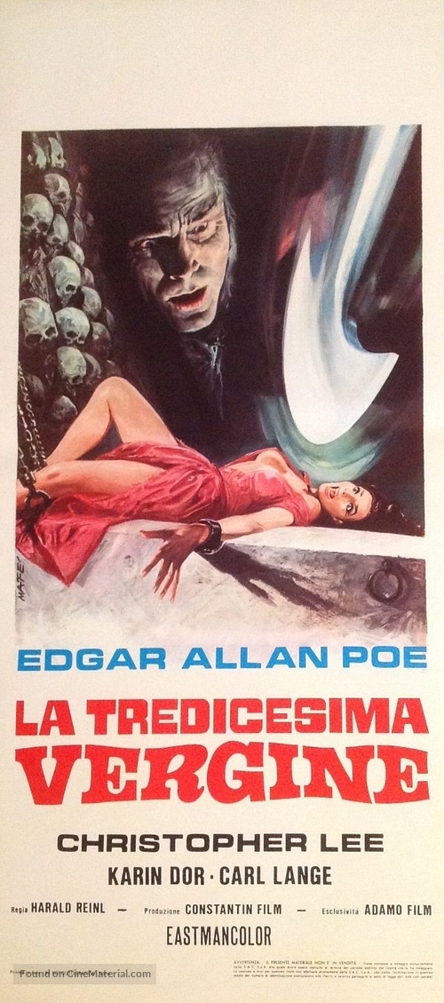 Die Schlangengrube und das Pendel - Italian Movie Poster