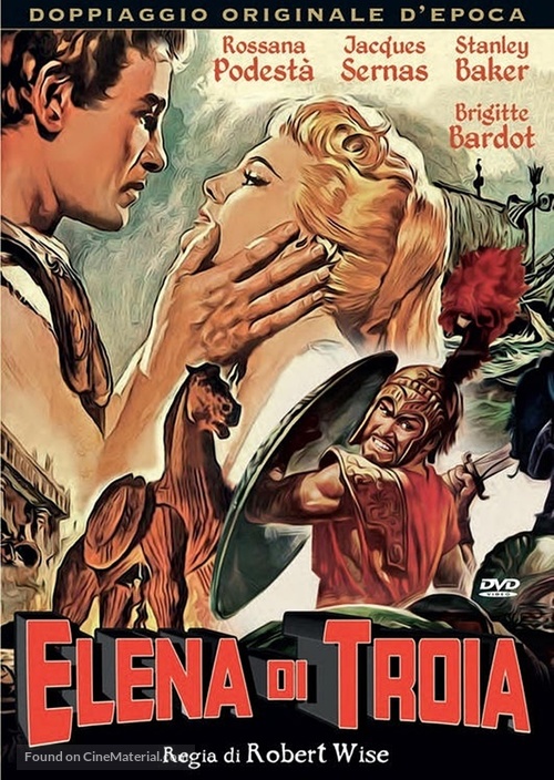 Helen of Troy - Italian DVD movie cover