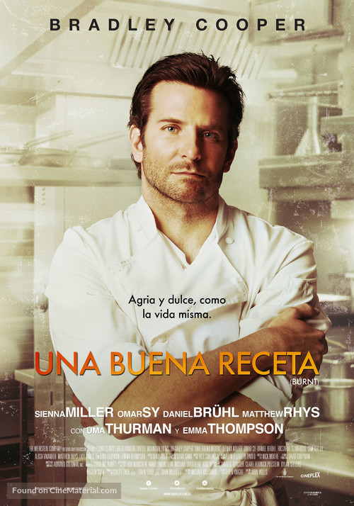 Burnt - Colombian Movie Poster