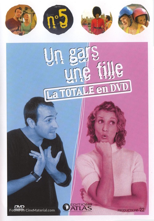 &quot;Un gars, une fille&quot; - French DVD movie cover