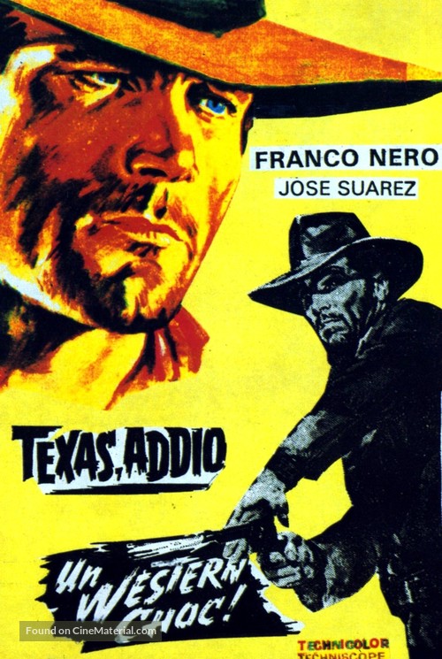 Texas, addio - French Movie Poster