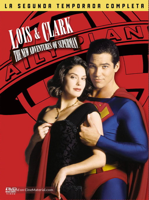 &quot;Lois &amp; Clark: The New Adventures of Superman&quot; - Argentinian DVD movie cover