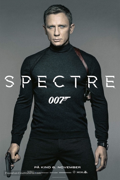 Spectre - Norwegian Movie Poster