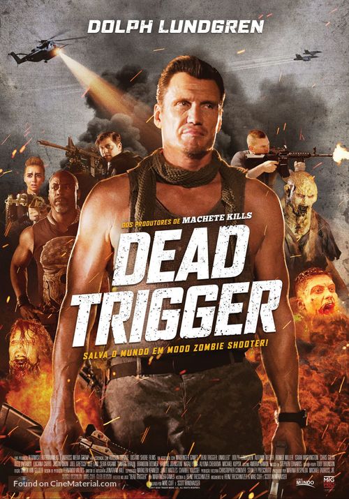 Dead Trigger - Portuguese Movie Poster