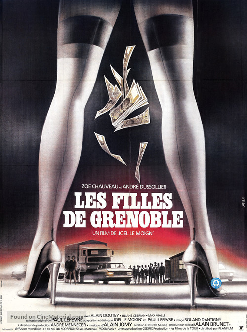 Les filles de Grenoble - French Movie Poster
