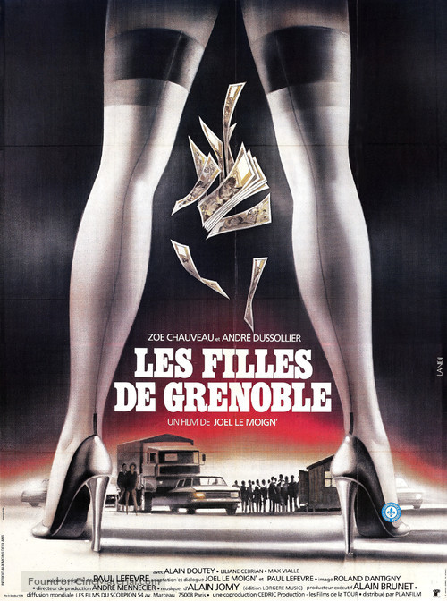 Les filles de Grenoble - French Movie Poster