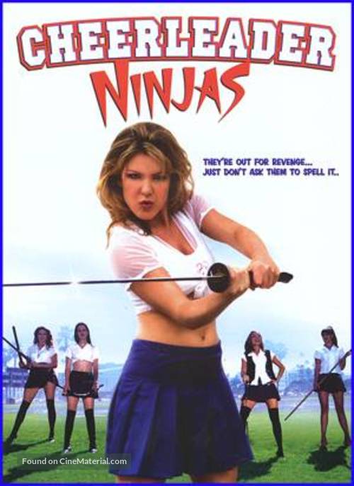 Cheerleader Ninjas - DVD movie cover