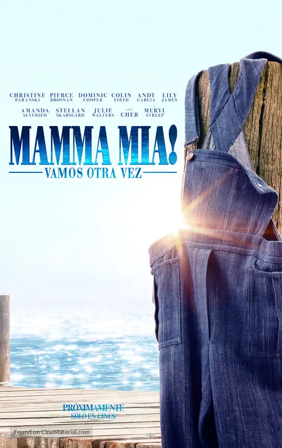 Mamma Mia! Here We Go Again - Argentinian Movie Poster