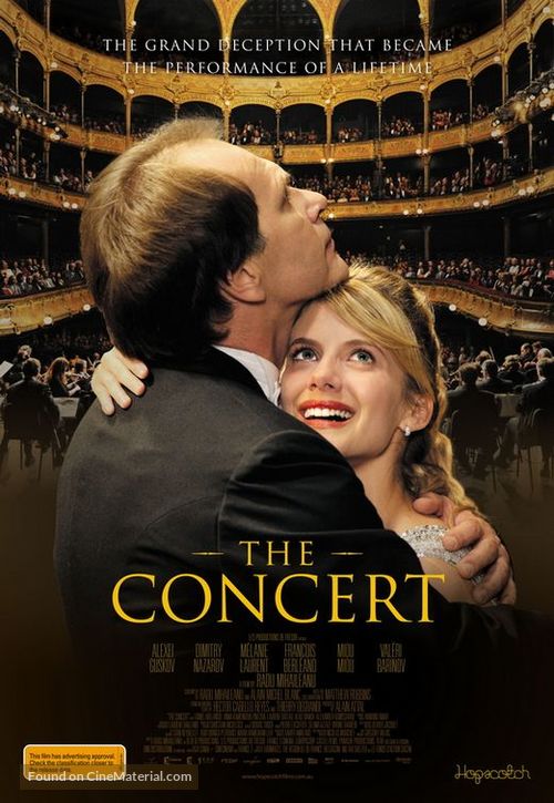 Le concert - Australian Movie Poster