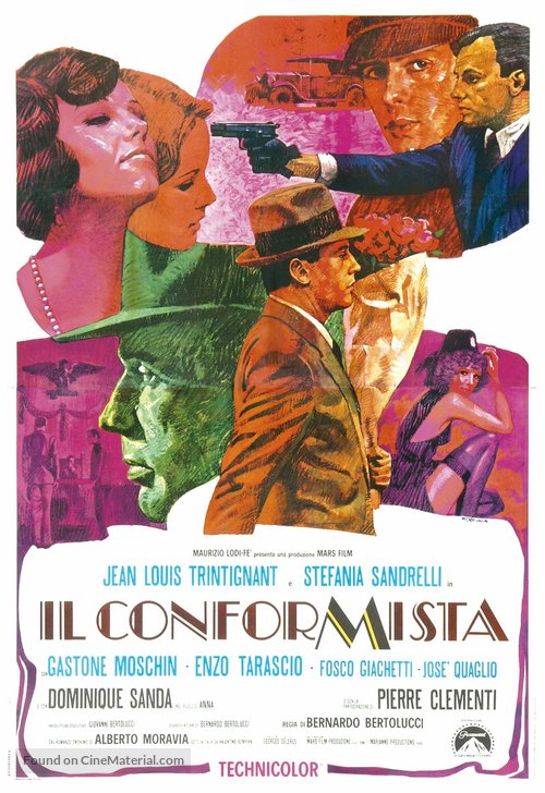 Il conformista - Italian Movie Poster