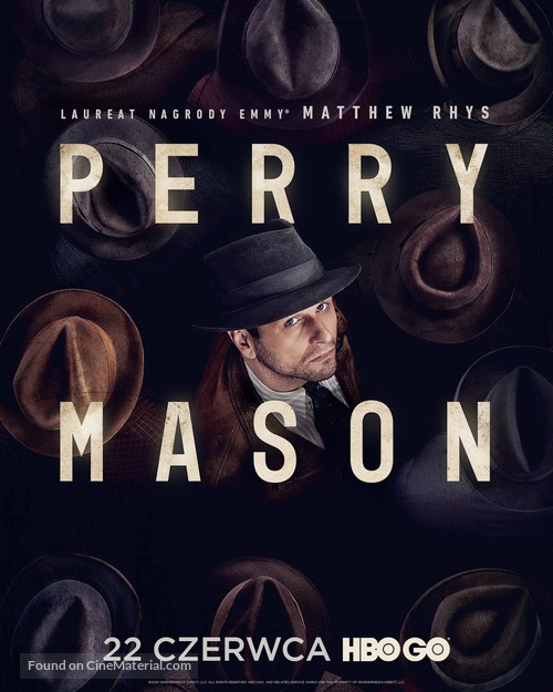 &quot;Perry Mason&quot; - Polish Movie Poster