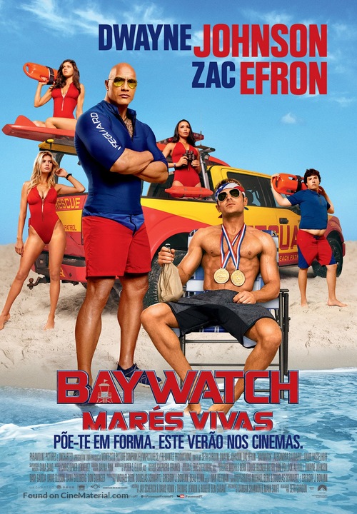 Baywatch - Portuguese Movie Poster