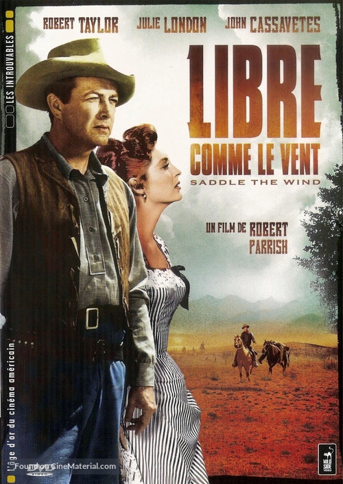 Saddle the Wind - French DVD movie cover