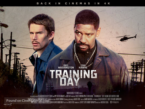 Training Day - British Movie Poster