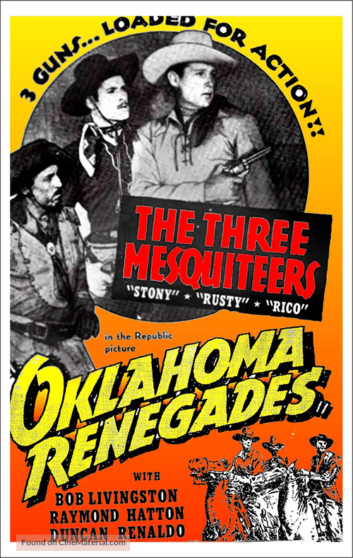 Oklahoma Renegades - Movie Poster