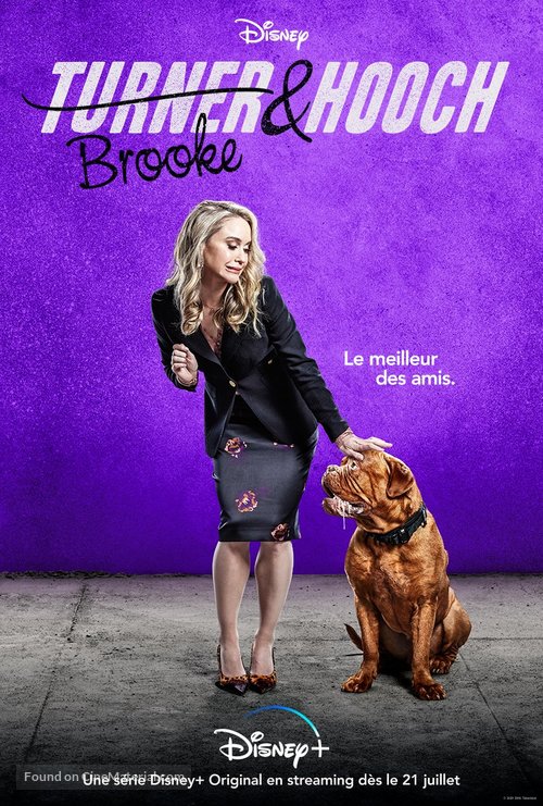 &quot;Turner &amp; Hooch&quot; - French Movie Poster