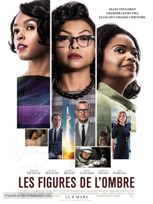 Hidden Figures - French Movie Poster