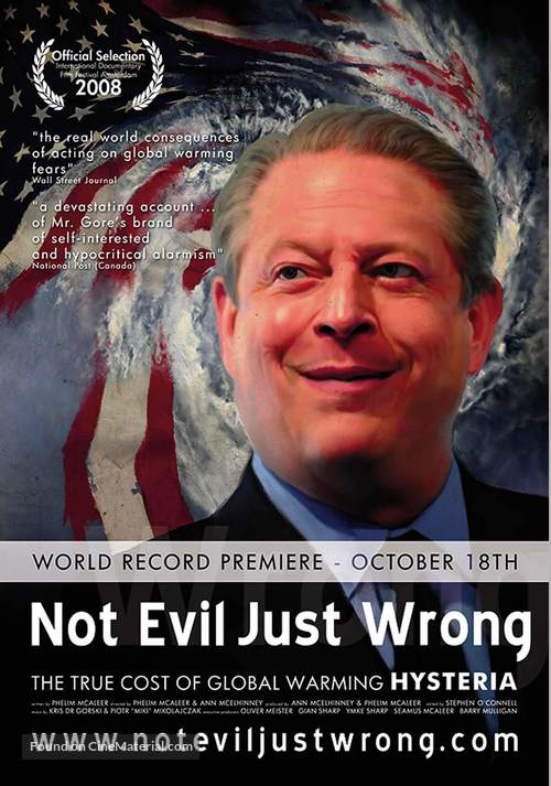 Not Evil Just Wrong - Movie Poster