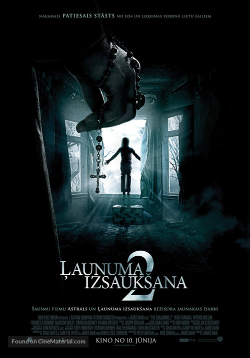 The Conjuring 2 - Latvian Movie Poster