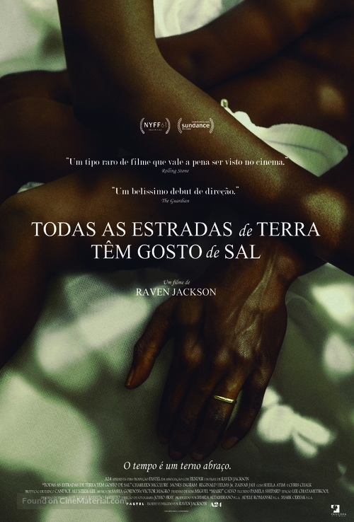 All Dirt Roads Taste of Salt - Brazilian Movie Poster