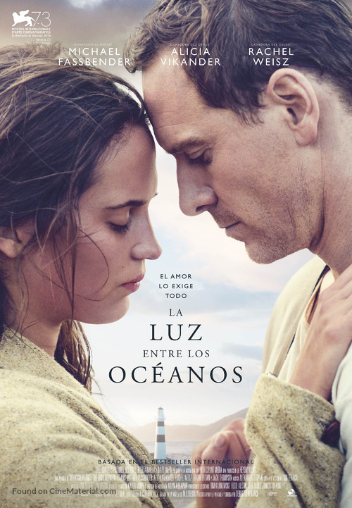 The Light Between Oceans - Spanish Movie Poster