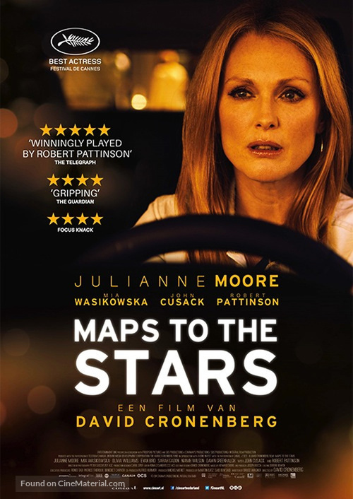 Maps to the Stars - Dutch Movie Poster