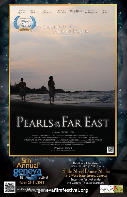 Pearls of the Far East - Swiss Movie Poster