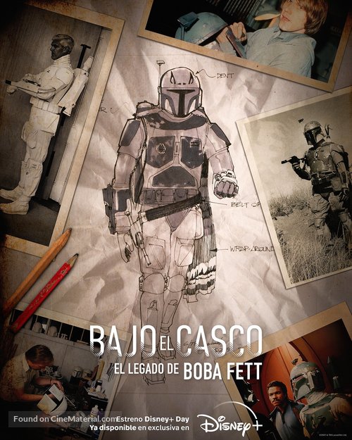 Under the Helmet: The Legacy of Boba Fett - Spanish Movie Poster