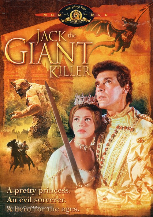 Jack the Giant Killer - DVD movie cover