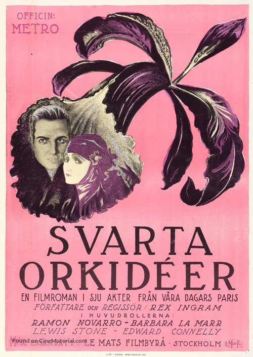 Trifling Women - Swedish Movie Poster