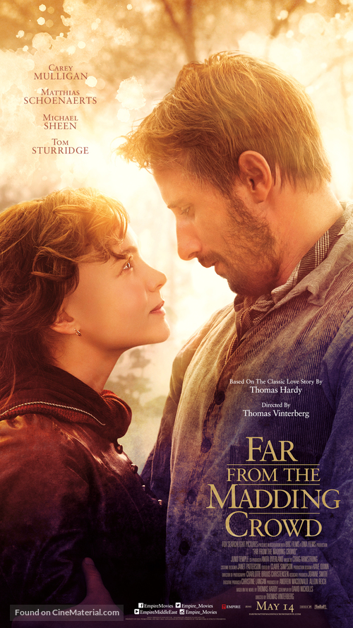 Far from the Madding Crowd - Lebanese Movie Poster