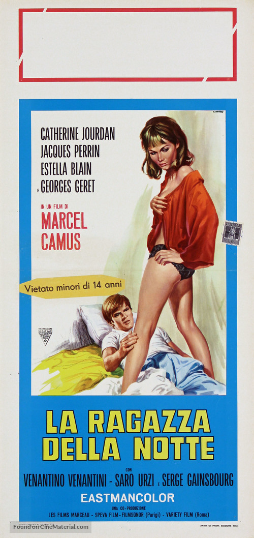 Vivre la nuit - Italian Movie Poster