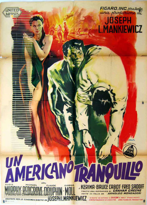 The Quiet American - Italian Movie Poster